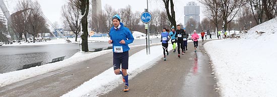 2. Winterlauf 2018 am 08.01.2018 über 15 km durch den Olympiapark (©Foto. Martin Schmitz)